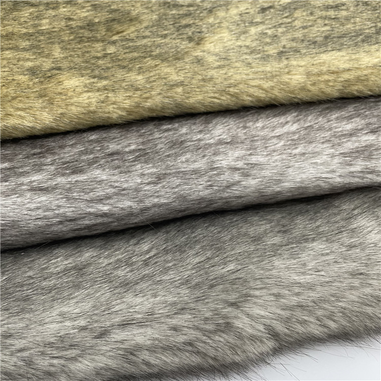 garment fake fur faux mink fur fabric polyester fur artificial fabric faux fur long pile