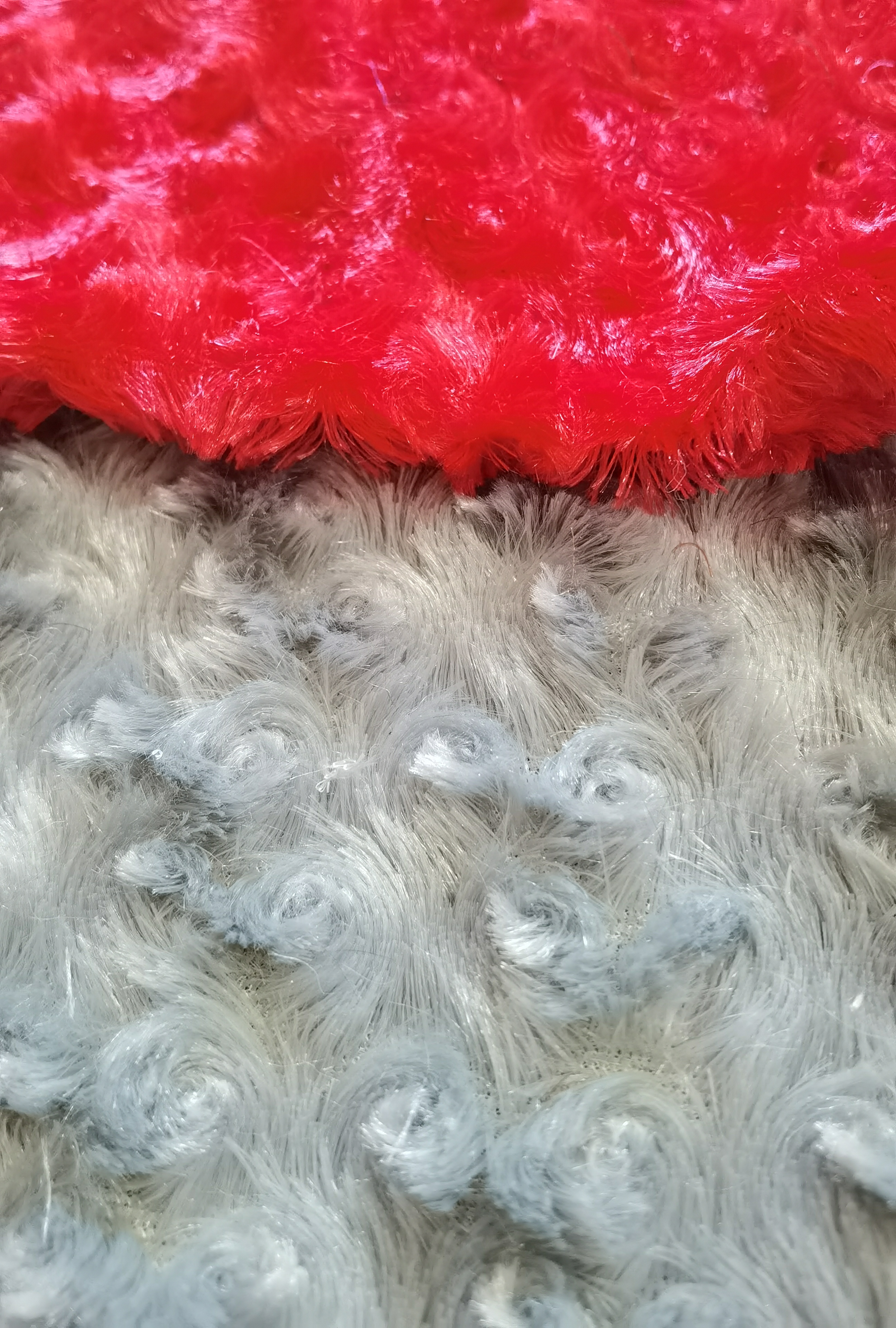 pv plush brushed faux fur fabric