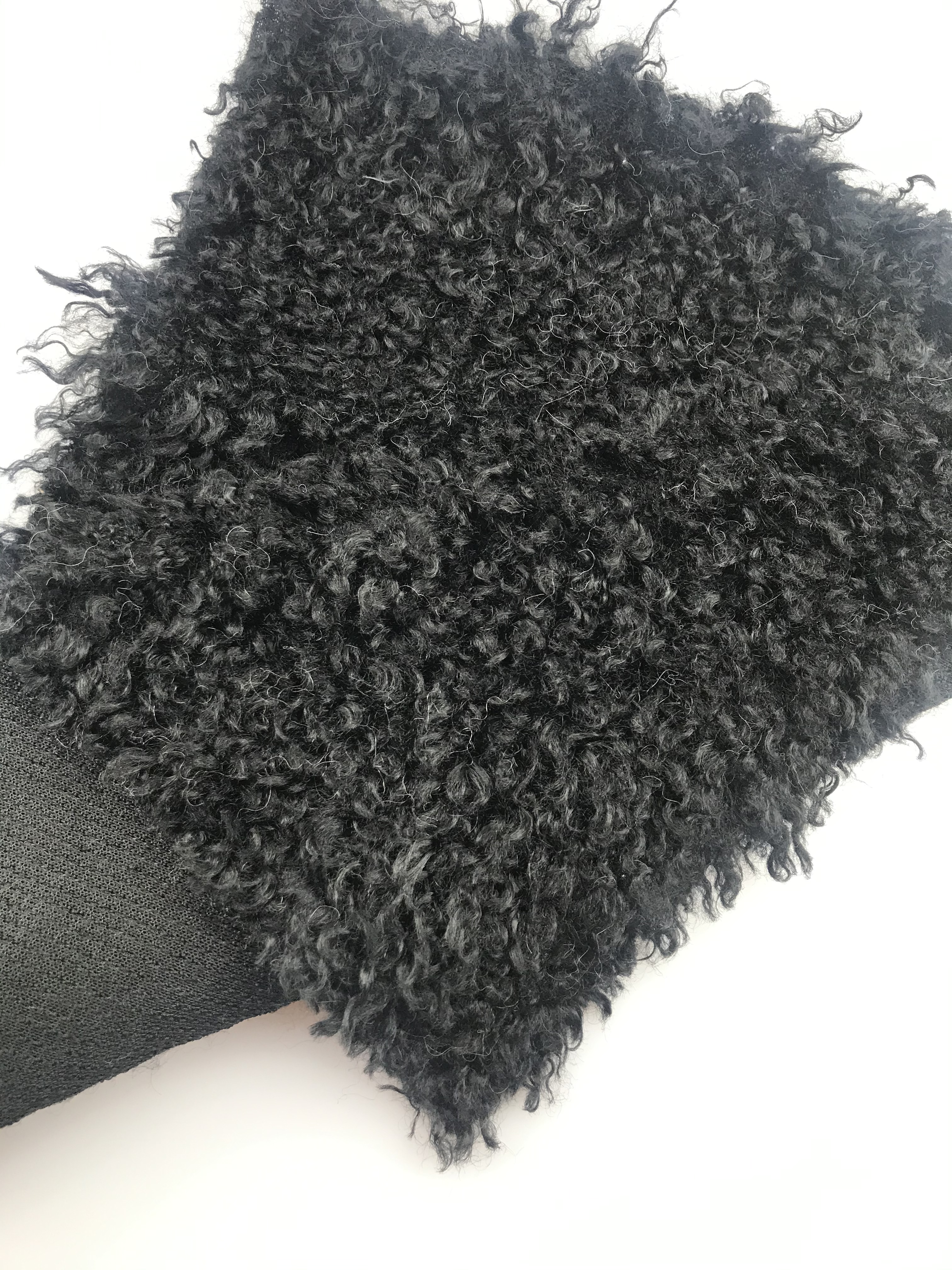 shearling couch Plush fabric