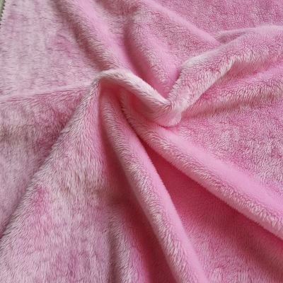 4mm hair 100 polyester blanket fabric