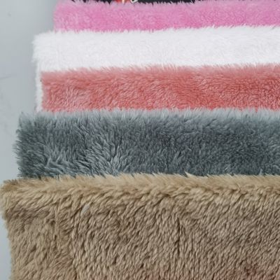 PFD sherpa fleece fabric jacket hat shoe blanket lining fabric