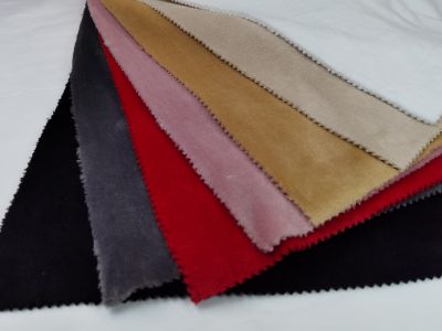 Double-sided flannel turkish shearling coat fabric